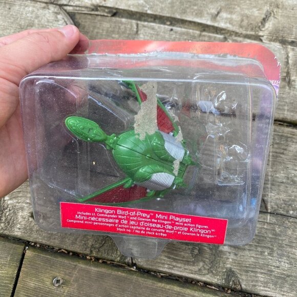 Vintage Playmates Star Trek Innerspace Klingon Bird of Prey Playset Toy - Picture 2 of 4